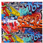 Hydro Dipping Film – Graffiti Style – 50x100 cm