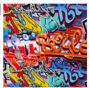 Hydro Dipping Film – Graffiti Style – 50x100 cm