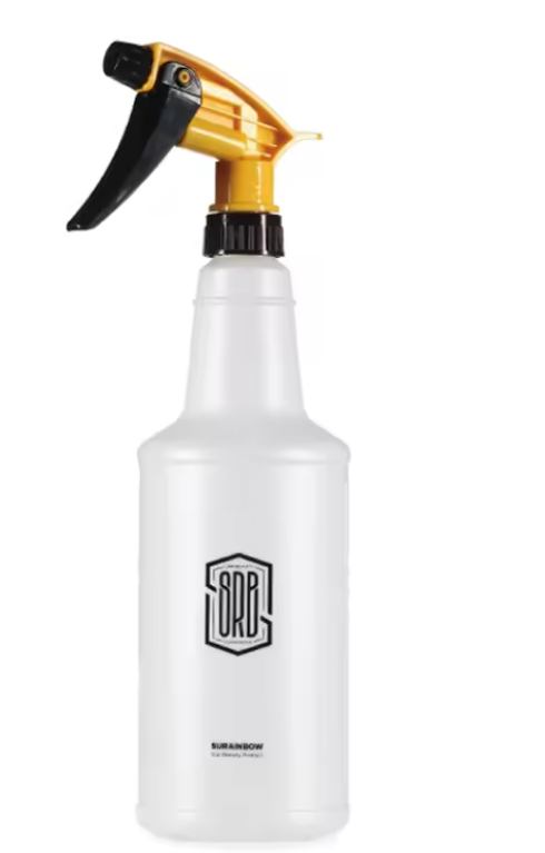 Kjemikalieresistent sprayflaske 500ml - Påføring av aktivator