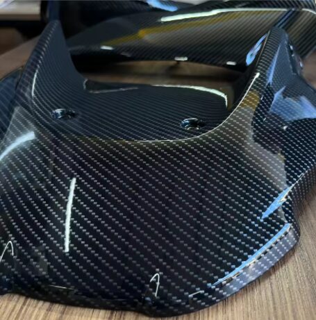 Hydro Dipping Film – Karbonfiber Sort/Grå (50x100 cm)